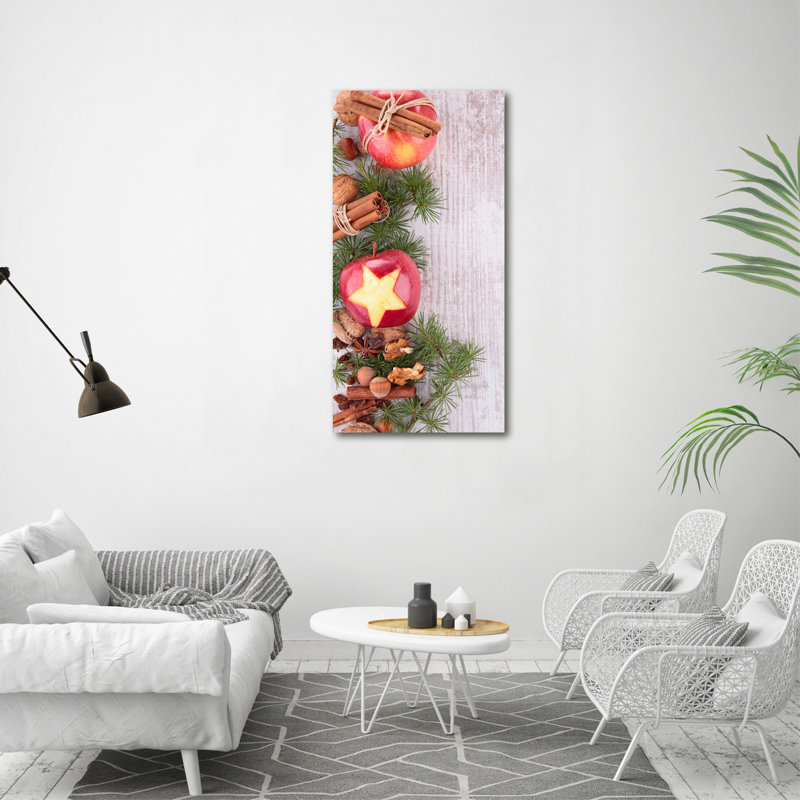 Christmas Apples - Wrapped Canvas Print