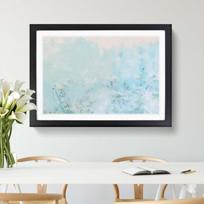Pretty Flowers in Abstract - Framed Print