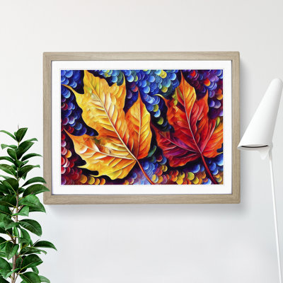 Glimmering Leaf Vol.1 - Framed Print