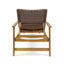 Chaise longue en bois et osier Hampton-1485332868