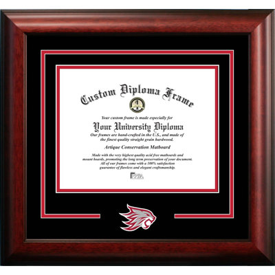 Cadre de diplôme d’chico wildcats pour l’esprit cal state NCAA