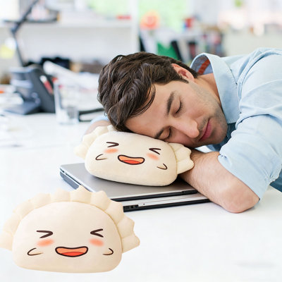 Dumpling And Bun Food Cushion Children's   Toy Sofa Accessory Pillow Gift Doll