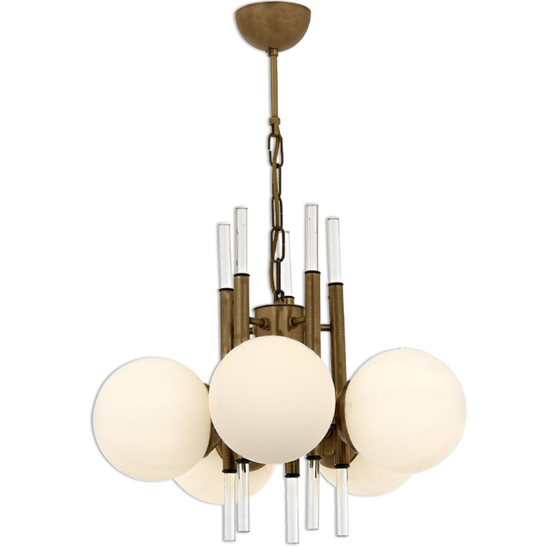 Luminaire suspendu pour îlot de cuisine 5 lumières