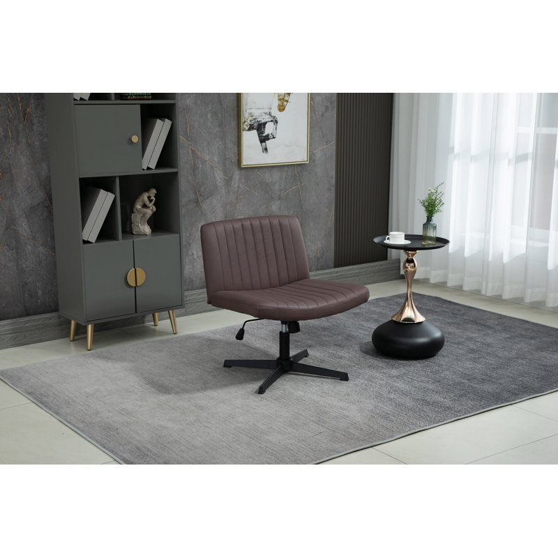 Chaise de bureau pour la maison, Brun
