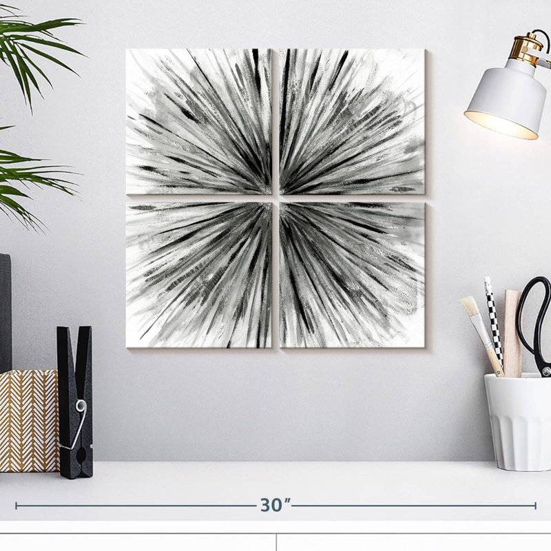 Staccato Burst, 18" H x 18" W