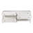 Commode 6 tiroirs White Hampton