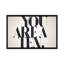 « you is a 10 », art textuel sur toile-31841119-73218010-73218011