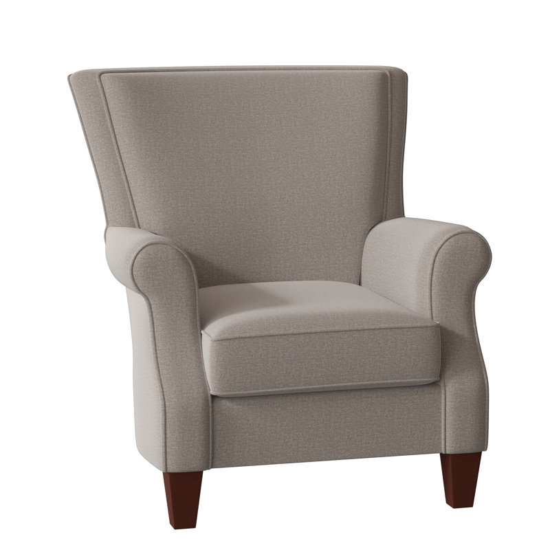 Fauteuil Geary, Chenille performance gris clair Craftwood 41, Manhattan, Oui