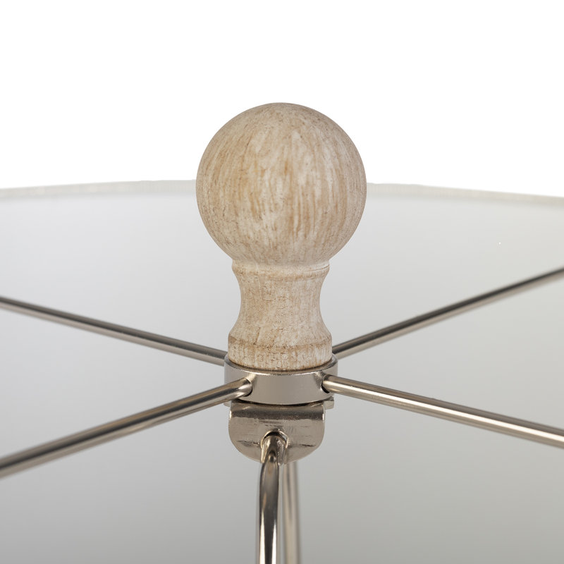 Brigands USB Table Lamp Set - Rustic Lamps with USB Charging Ports and LED Bulbs Included