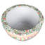 Pot à fleurs chinois en porcelaine à motif médaillon rose-1683182642