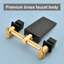 Robinet de baignoire cascade à deux poignées avec robinet de baignoire mural-124072224