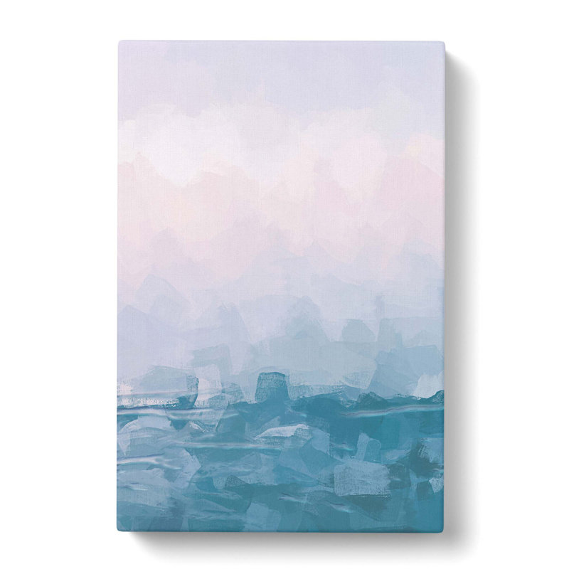 Lake Garda Italy In Abstract - Wrapped Canvas Painting, 60cm H x 40cm W x 3cm D