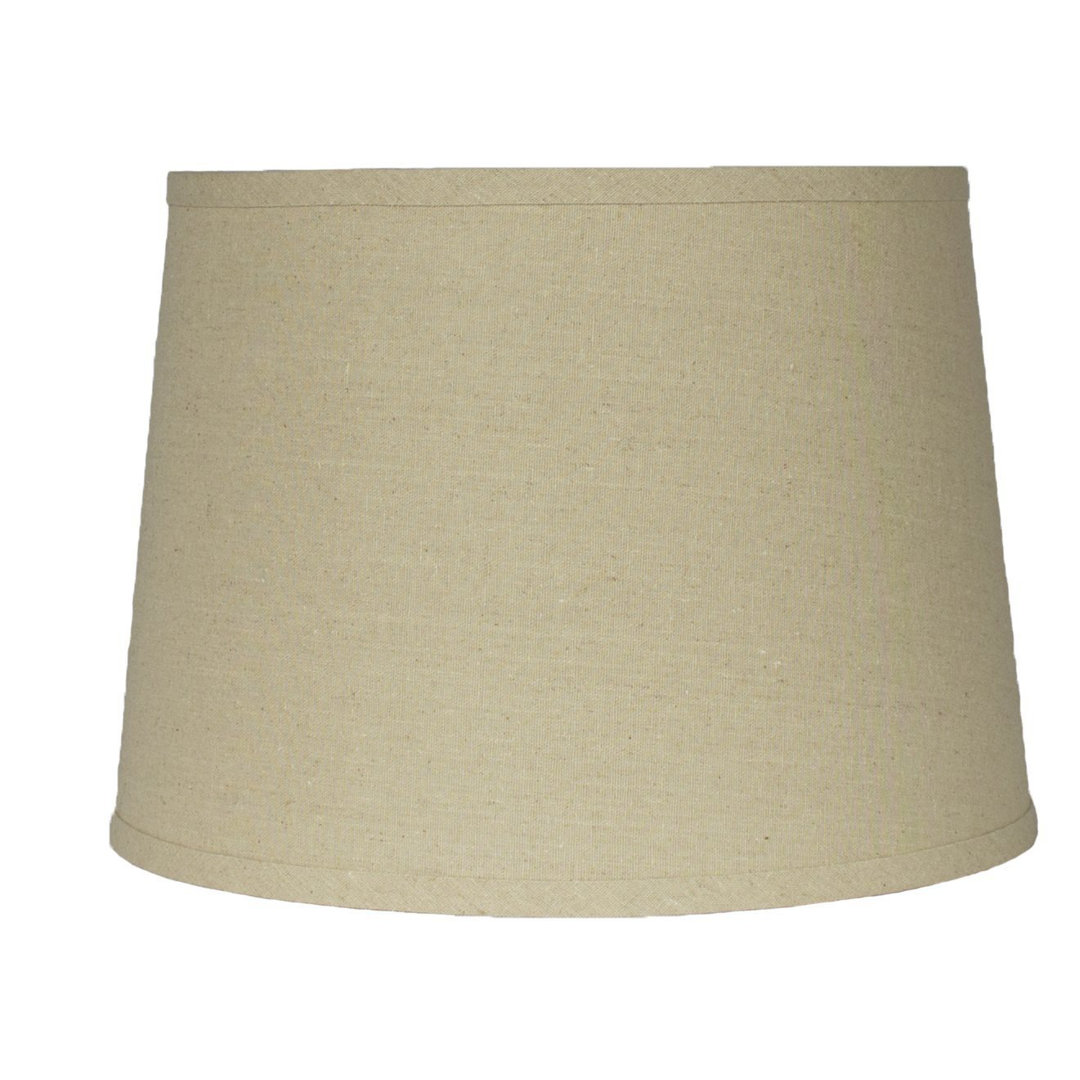 8.5'' H x 12'' W Linen Drum Lamp Shade Charlton Home® 