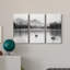Mountain Reflection - Photographie sur toile tendue 3 pièces-406299727
