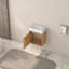 Meuble-lavabo mural avec bassin en résine SMC
