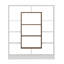 Cilegon 141.8cm H x 130cm W Bookcase-25304962