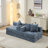 Comfy Convertible Folding Mattress Couch, Floor Sofa Bed, Chenille Floor Sofa With Armrest, Floor Sofa Lounge Couch For Living Room Bedroom Lounge Studio-983994091