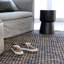Gemini Geometric Area Rug in Black/Tan-1552810008