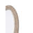 Dennard Oval Cornhusk Mirror in Linen White-108455846