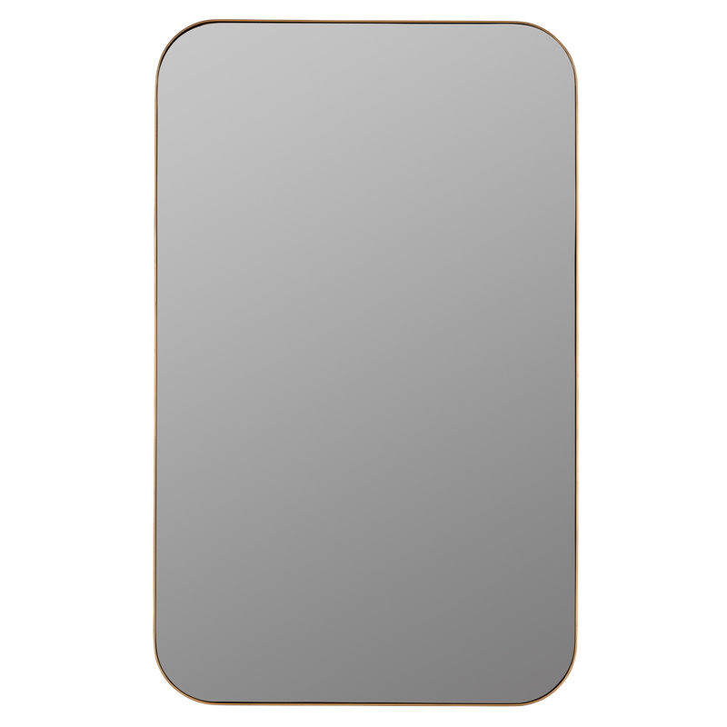 Eaton Medicine Cabinet, Recess and Surface Mount, Gold
