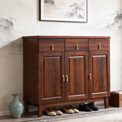 Nouvelle armoire à chaussures minimaliste de style chinois