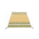 Azizi Striped Hand Woven Cotton Yellow Rug