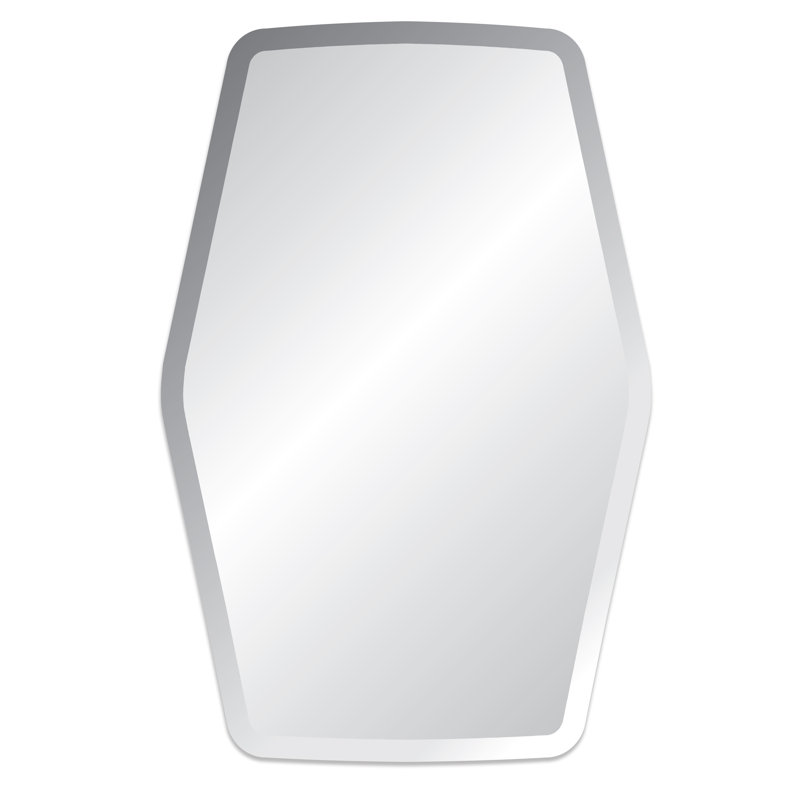 Miroir décoratif moderne et contemporain Lummus, H 30 po x l 20 po