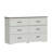 Horizontal Dressser With Farmhouse Style & 6 Spacious Drawers-513615644