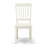 3 Piece Dining Table Set for Small Spaces Contains a Round Dining Room Table with Dropleaf and 2 Wood Seat Chairs, 42x42 Inch, Linen White-452624962-452624963