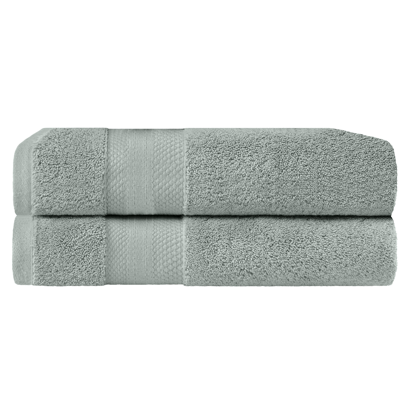 Finnian Ultra-Plush Heavyweight, 100% Turkish Towel Collection, Olive Green, Bath Sheets - 2 Pack