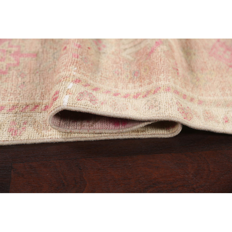 Hand Knotted Wool Geometric Indoor Rug