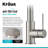 Oletto Pull Down Single Handle Kitchen Faucet-56054269