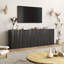 Armoire de rangement moderne avec tablettes réglables - Buffet 31,5 po pour salle à manger et vestibule-600089205
