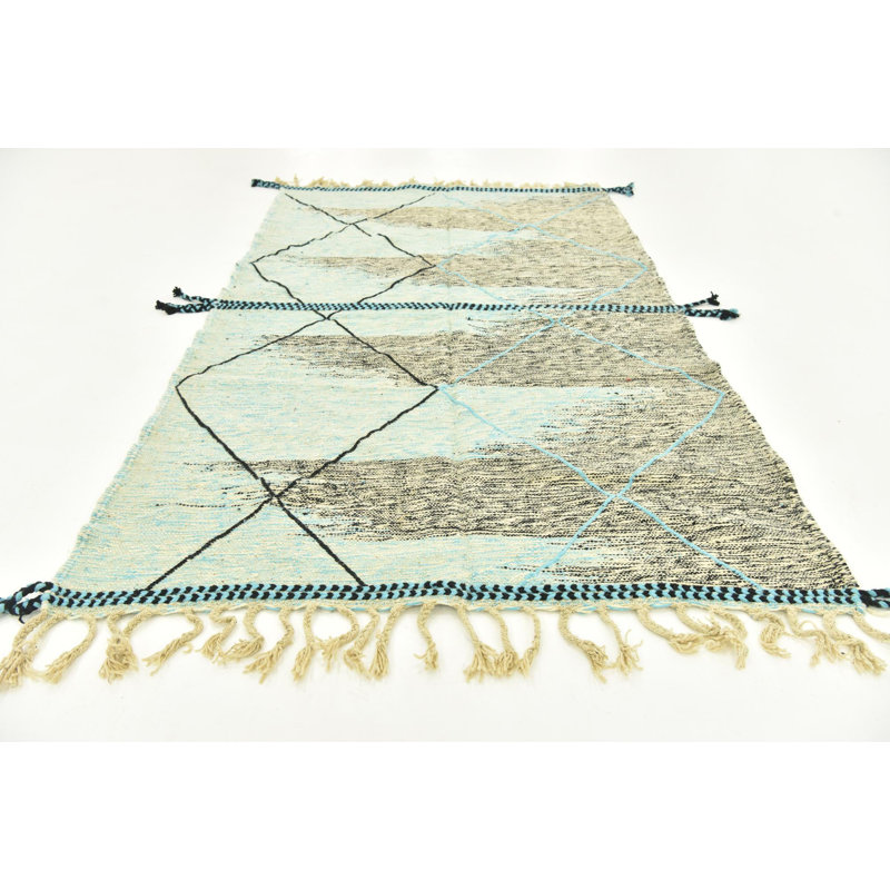 Tapis bleu clair Julian