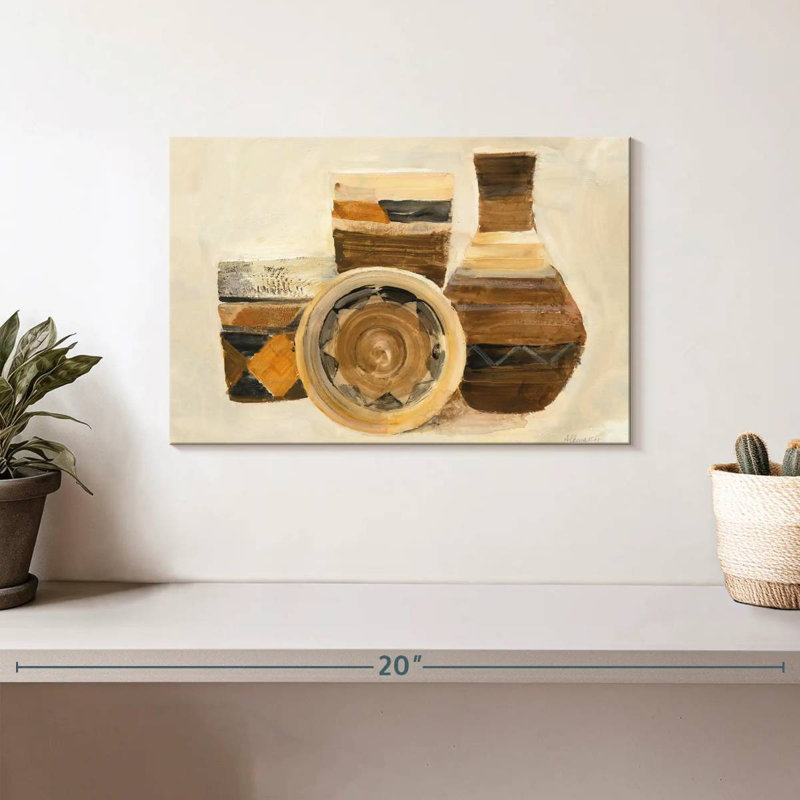 Nature morte dans le désert de Senne I, H 8 po x l 12 po