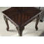 Ensemble de 3 tables basses et tables de bout à finition cerisier foncé (seulement avec table basse, sans chaises)