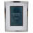 Contemporary Rectangular Photo Picture Frame - Silver and Clear-46352696