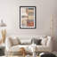 Pattern Pulse III Shadowbox Abstract Print by Oliver Gal, Black Frame, 10 x 15-736253858-736253860