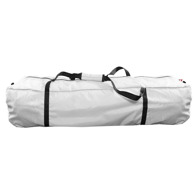 Vidaxl Family Tent 9-Person Quick Release Waterproof, Grey/Orange