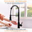Robinet de cuisine automatique sans contact - Smart, mains, noir, remplissage en céramique, laiton, modèle chic Smart Touchless, look tendance-130830548