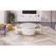 Table basse moderne moderne avec de grands tiroirs de rangement ()