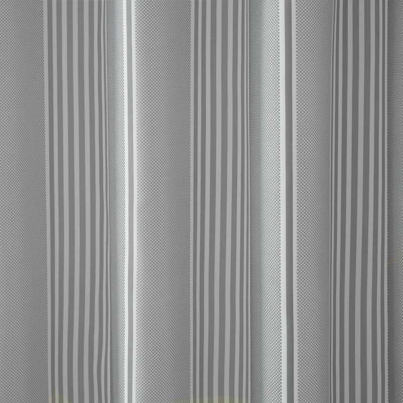 Textured Stripe Shower Curtain