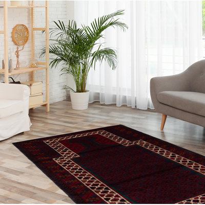 Crockrell Wool Oriental Indoor Rug