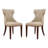 Reine Upholstered Wing Back Side chair