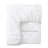 MooMee Fitted Sheet Only Extra Deep Pocket 100% Washed Cotton Linen Like Textured -107672076-107672078