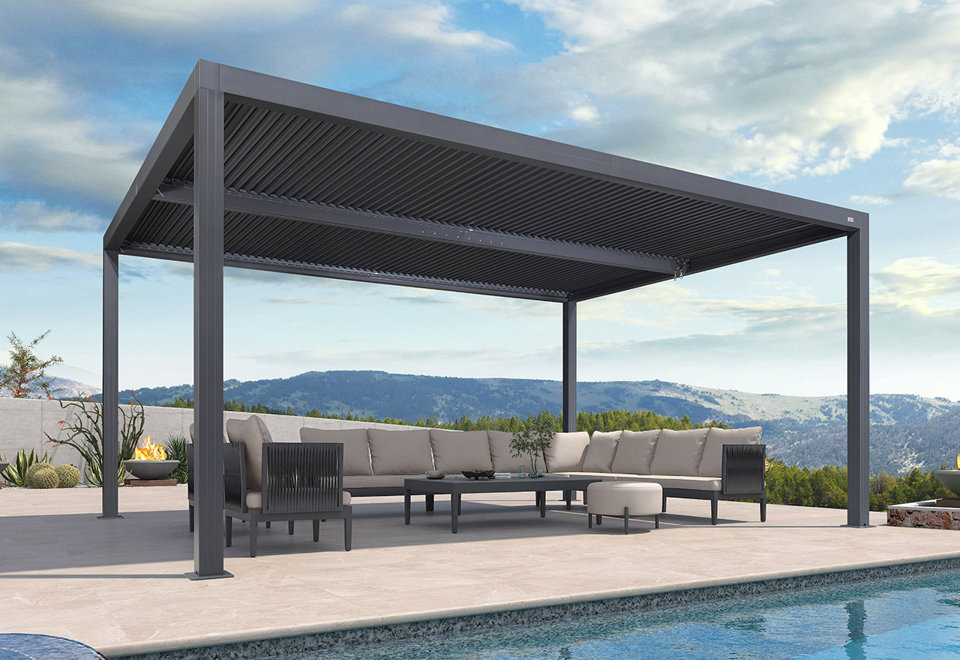 Louvered Pergola