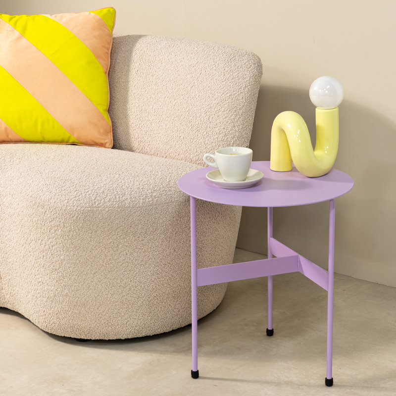 MIRA End Table, Soft Lilac