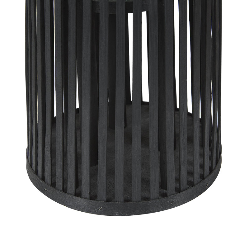 Trondheim Wood Floor Lantern, 80cm H x 27cm W x 27cm D