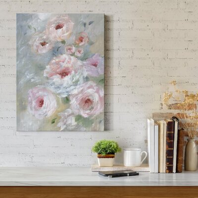 Rush of Blush by Nan - Wrapped Canvas Painting Print -  Red Barrel StudioÂ®, EC06F1DAB16F4761AD4D02C20BEC264C