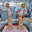 Porcelain Blue Parrot Candle Holder Pair with Bronze Ormolu